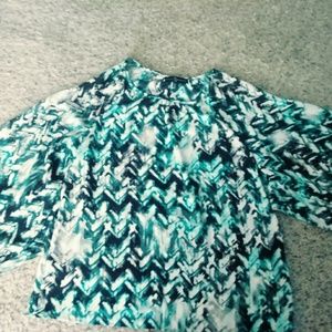 Aztec look dress top